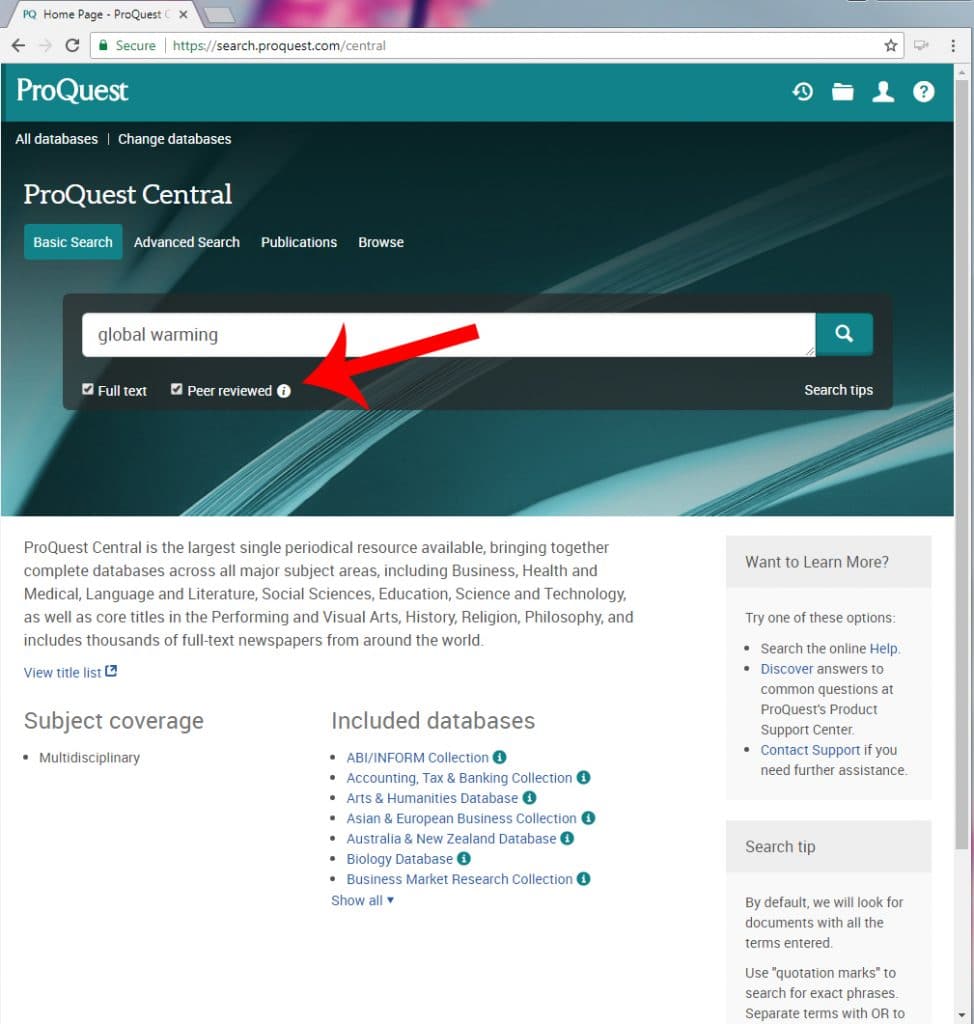 proquest1 screen shot