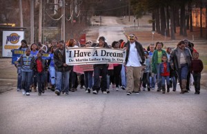 2013 SAU MLK Day March 