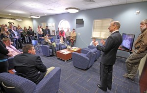 Kory Dedmon Student Lounge Ceremony