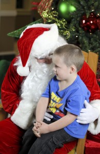 Celebration of Lights 14 _ photos with Santa