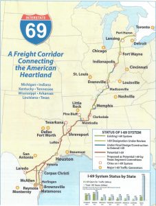 I-69 map