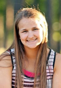 SAU Hallman Scholar Alexandria Oliver
