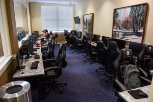 The new Gaming Hub at SAU